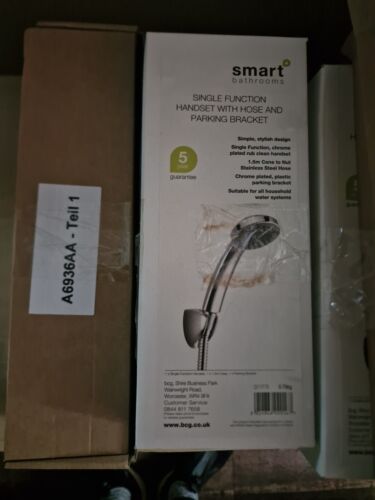 High quality thermostatic shower bar with adjustable handset and hose - Picture 2 of 2