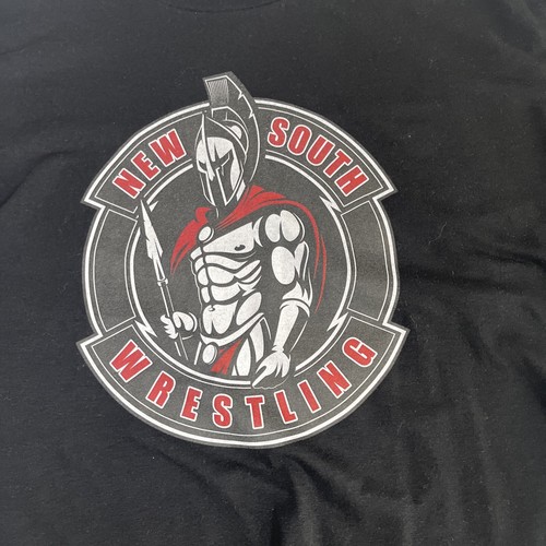 Nueva Camiseta South Wrestling Para Hombres XL Negra Camiseta Manga Corta WWE - Imagen 2 de 6
