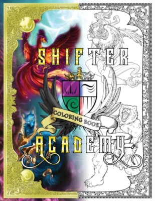 Barr - Shifter Academy Coloring Book - New paperback or softback - X555z