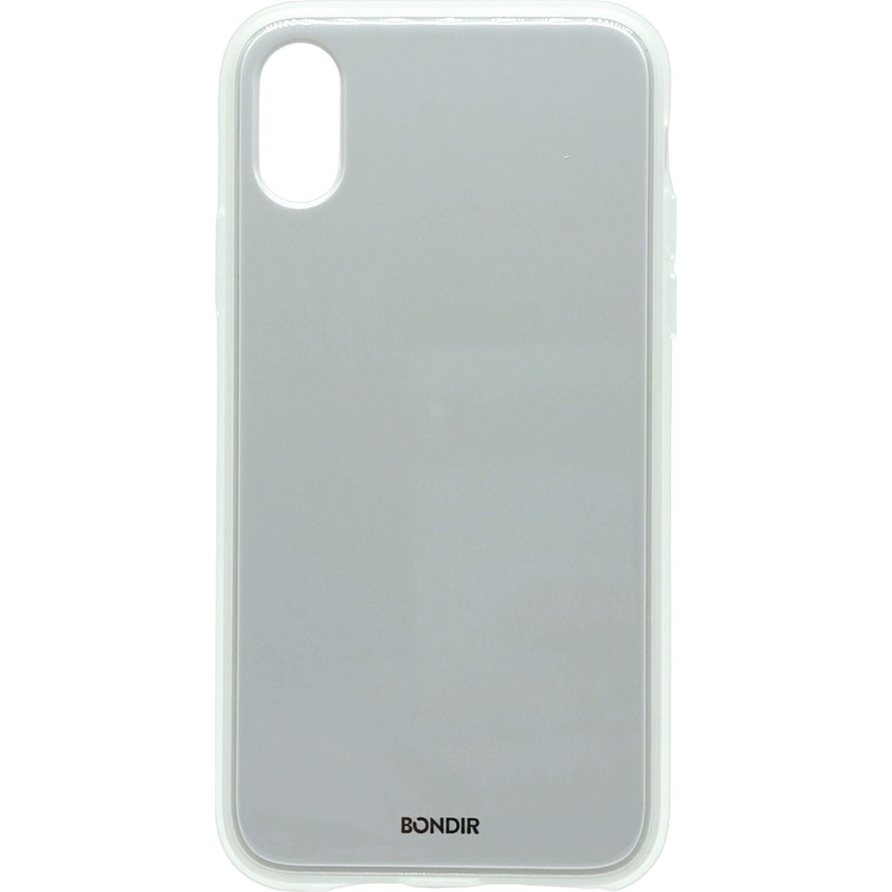 Clear Slim-Fitted Rubber White Case for iPhone Xs & iPhone X Anti-Scratch