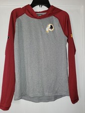 Washington Redskins NFL Combine Authentic Under Armour LongSleeve Hoodie Youth L