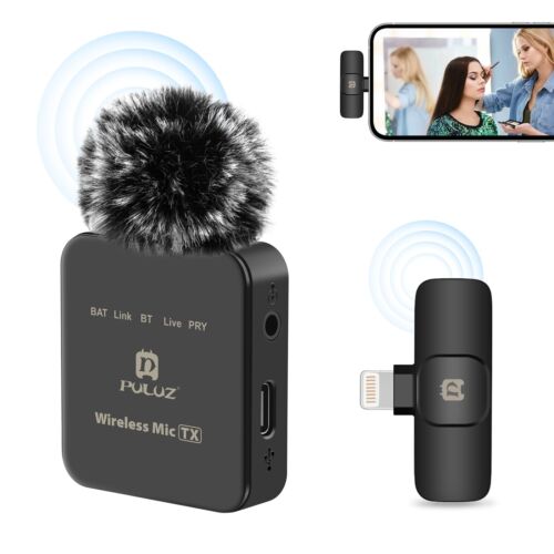 Wireless Lavalier Microphone for iPhone / Type-C Phone w/Type-C / 8-Pin Receiver - Picture 23 of 24