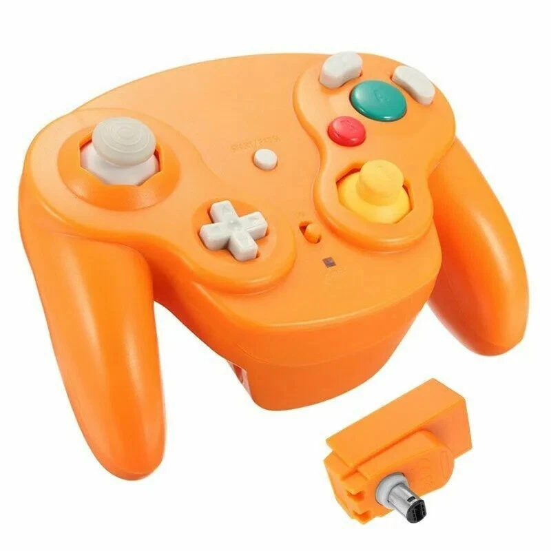 Classic Wireless Game Controller With Adapter Wavebird For Gamecube Retro GC NGC - Image 2 of 4