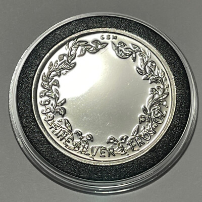 Panda Bears G.S.M. Rare Vintage Collectible Coin 1 Troy Oz .999