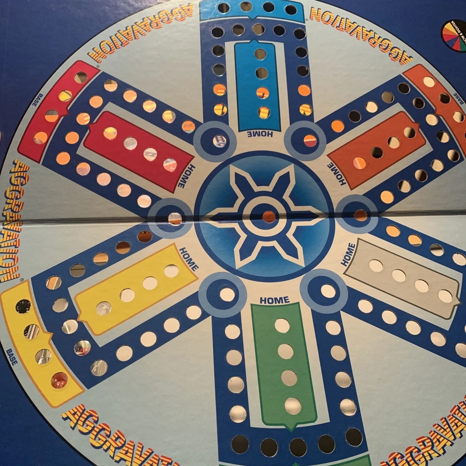 Juego de mesa The Original Deluxe Aggravation 1987 de Selchow/Righter. - COMPLETO Foto 3 de 4