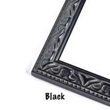 Ornate Antique Picture Frame Black Victorian Ornate Decor Decorative Gothic