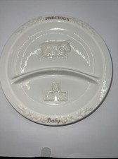Russ Berrie and Co Precious Baby divided plate