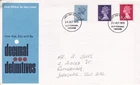 GB 1973 Decimal Definitives FDC Rotherham cancel written with enclosure VGC