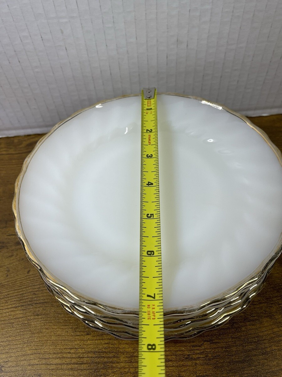 Anchor Hocking Fire King, 7 Plates 7 1/4 inches Made in USA