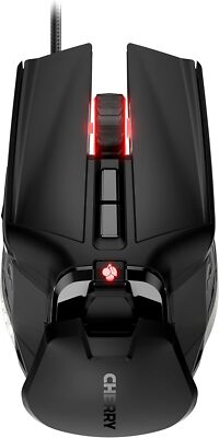 CHERRY MC 9620 FPS Ergonomische Gaming Maus mit RGB 12000 DPI USB Mouse
