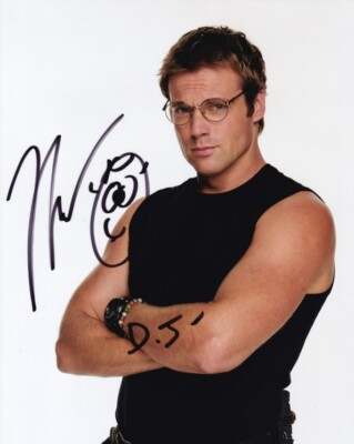 MICHAEL SHANKS signed autograph 20x25cm STARGATE in person autograph COA