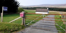 Photo 6x4 House for Sale Peiness Uigshader - with views looking east c2011