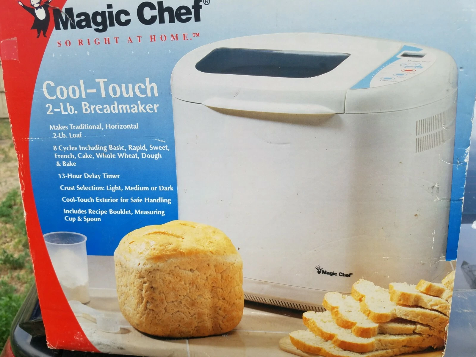 PLEASE READ DESCRIPTION BEFORE BUYING magic chef bread machine