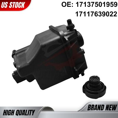 Coolant Reservoir Overflow Tank w/Cap Sensor for 2003-06 BMW Land Rover  NEW