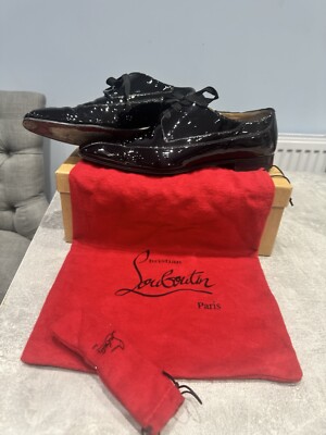 Christian Louboutin Mens Shoe Patent Size UK
