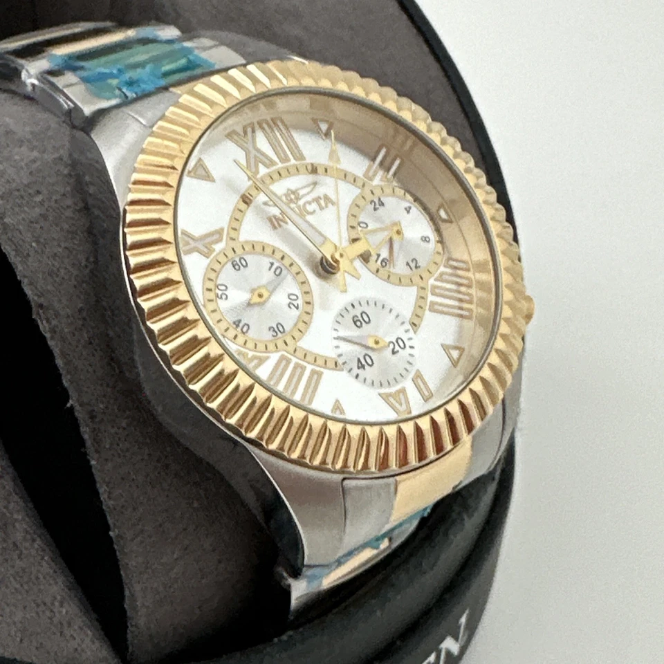 Reloj INVICTA Cronógrafo Cuarzo Acero Inoxidable Tono Dorado Modelo 21425 Foto 4 de 4