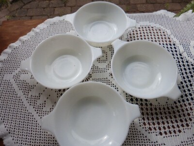 70er Pyrex Auflaufform   England 70s Vintage, 4 Stück