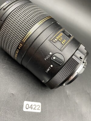 Tamron SP 90mm f/2.8 Di 1:1 Macro/Portrait Lens w/ Tiffen Filter