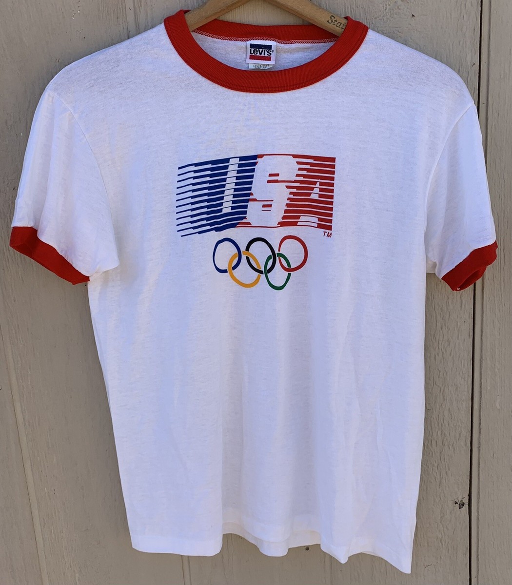 TOMLevi's 1984 USA ジャージ 希少 Levi's 1984年 オリンピック USA代表 ジャージ 浜田雅功