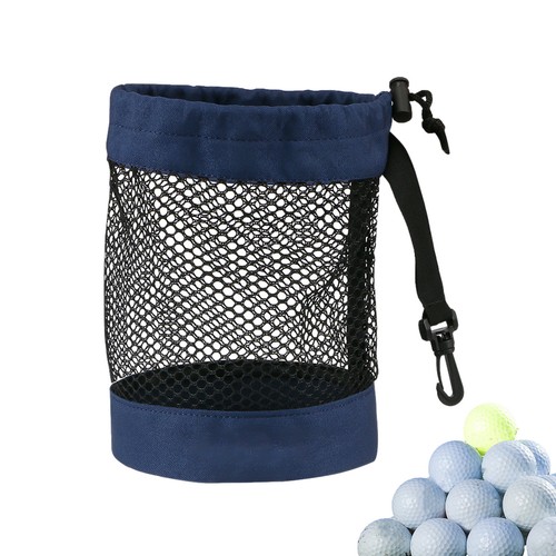 Portable Golf Training Ball Net Bag Mesh Storage Organizer Holder Nylon Pouch - Picture 11 of 20