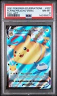 2021 POKEMON CELEBRATIONS #007 FULL ART/FLYING PIKACHU VMAX PSA 8