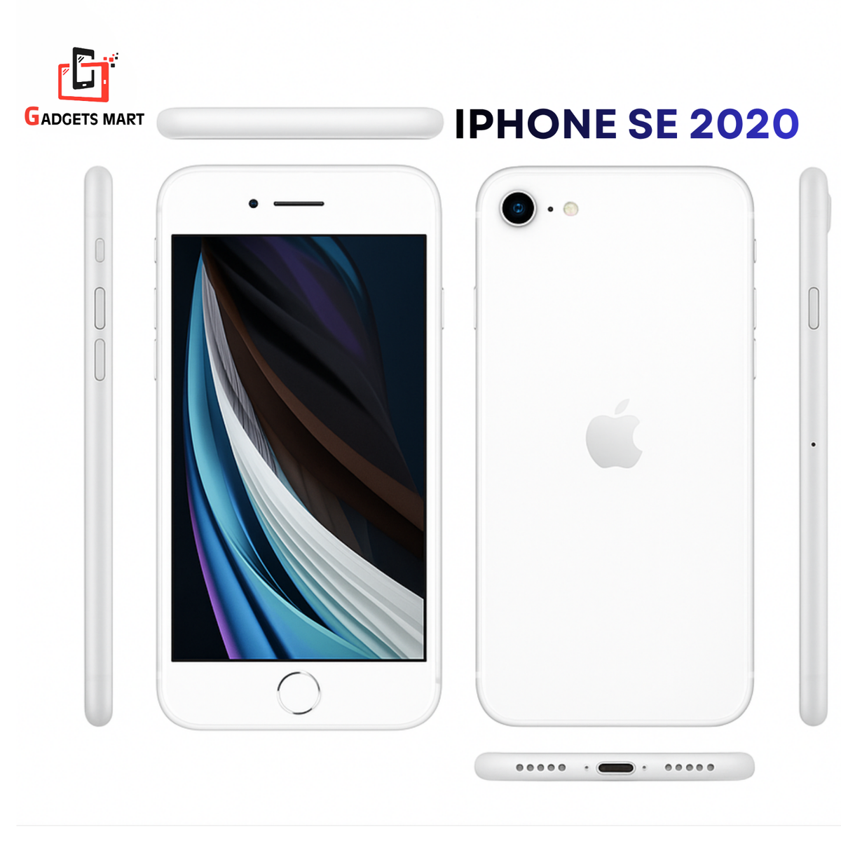 Apple iPhone SE 2nd Gen. - 64GB - White (Unlocked) A2296 (GSM) for