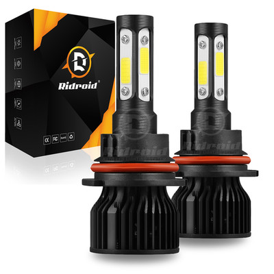2x 9007/HB5 LED Headlight Bulbs 6500K White High Low Beam Light Super Bright US