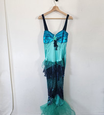 Womens Mermaid Costume Dress Large 12-14