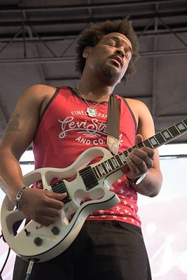 Jarekus Singleton performs Chicago Blues Festival June 13 2015 Chi- Old Photo 5