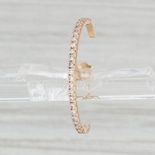 New Nina Wynn SINGLE 0.12ctw Diamond Suspender Earring 18k Yellow Gold