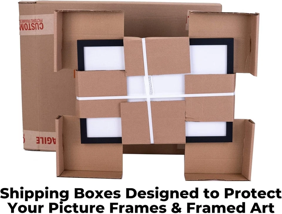 Marco de pantalla biselado negro Shadow Box 30x36 | 1,5 pulgadas de profundidad | 1 pulgada de ancho Foto 2 de 4