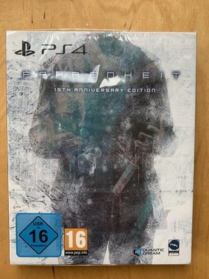 Fahrenheit 15th Anniversary Edition NEU PS4, Original Verpackt, Eingeschweißt.