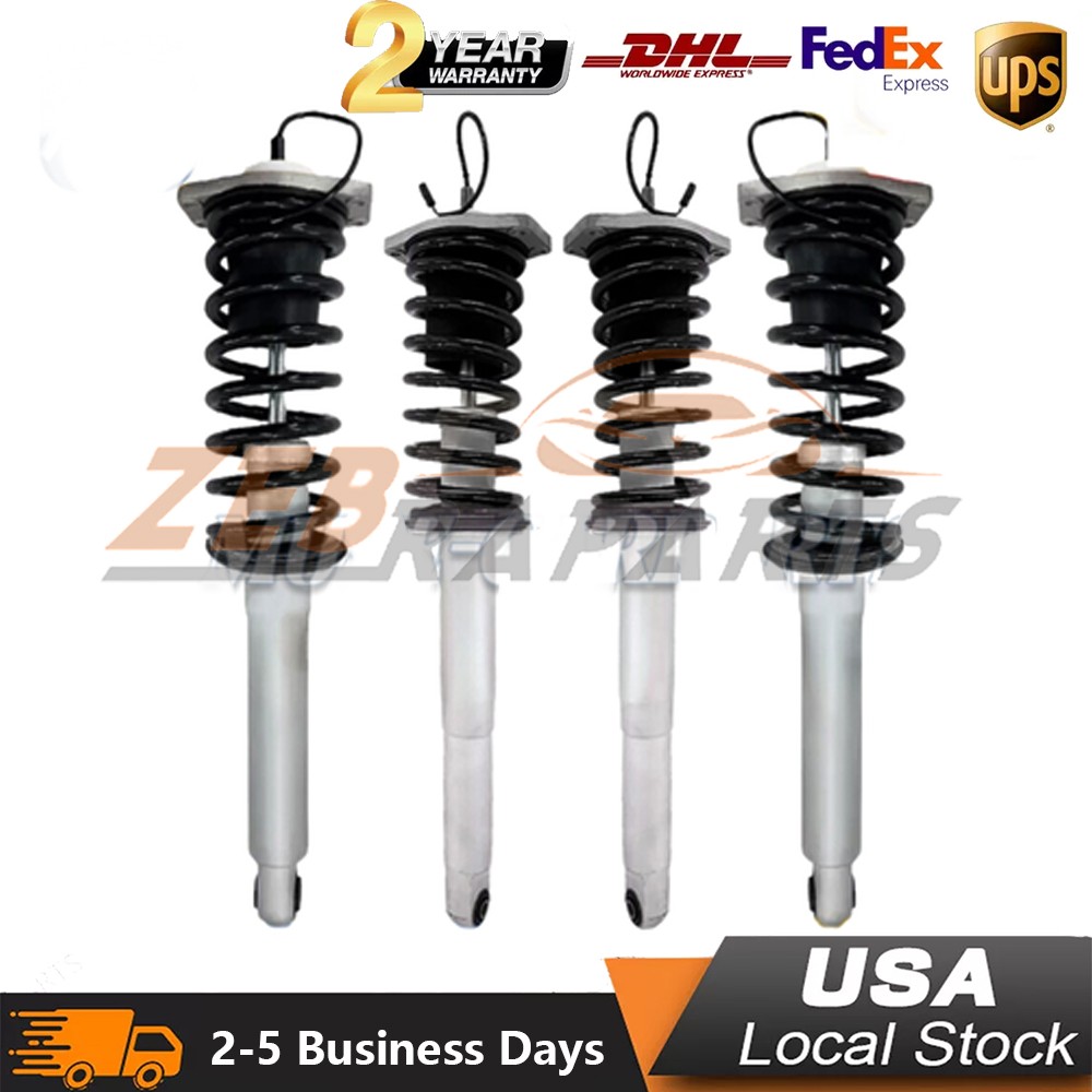 4x Front Rear Shock Struts Assys For Maserati Quattroporte M139 Sport GT Skyhook