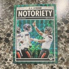 2025 Panini Mosaic Notoriety C.J. Stroud Houston Texans Mosaic Prizm #5