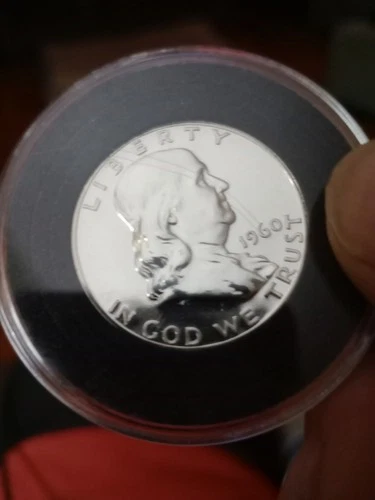 1960 franklin half dollar, Insane Flawless Coin, Gem BU +++