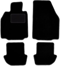 Fußmatten Automatten Velours Schwarz für Porsche 911 (typ 997) 2002-2012 4-tlg