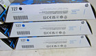 New SEALED Lot of 6 Genuine HP 727 Ink B3P19A B3P20A B3P21A B3P22A Expires 2027 — photo 3