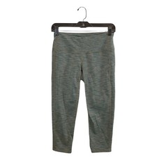Athleta High Waist Space Dye Green Outdoor Leggings Small Athleisure