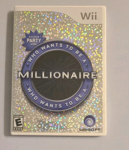 Who Wants to Be a Millionaire - Nintendo Wii/ CIB/ TESTED AND WORKS