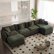 U-shaped Sectional Sofa Corner Sofa Chaise Lounge DIY Sofa Free Combination Sofa
