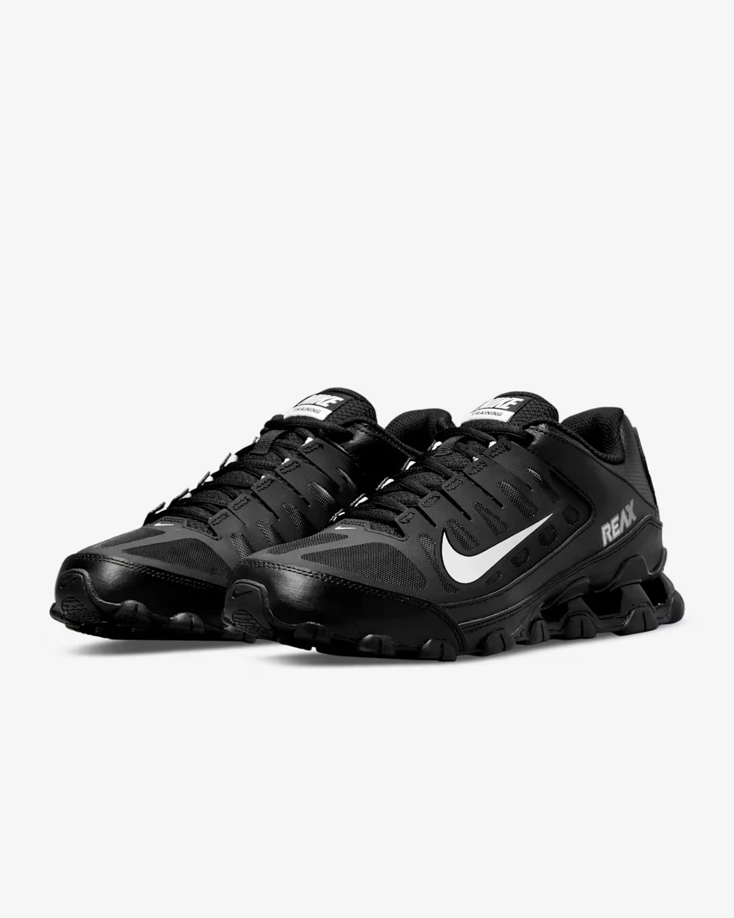 621716-033 Nike Reax 8 TR Workout Shoes Black White (Men's)