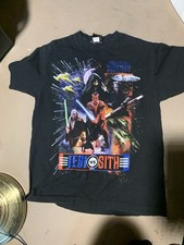 Vintage 1999 Star Wars Episode 1 Jedi Vs. Sith Promo Tee Size Medium