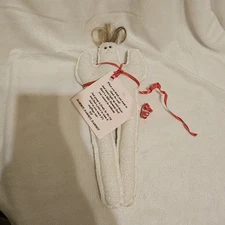 Handmade Dammit Doll. White. Brown Hair. Novelty. 12 In Tall. Gag Gift.