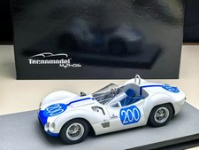 Model Car Scale 1:18 Tecnomodel Maserati Birdcage Tipo 61 Targa Florio