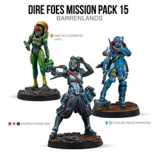 Dire Foes Mission Pack 15: Barrenlands - Corvus Belli Infinity
