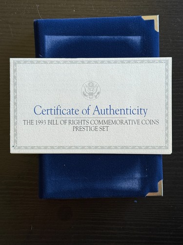 1993 S US Mint Proof Prestige Set w/BOX COA BILL OF RIGHTS Maddison Coin- ME1680 - 第 6/6 張圖片