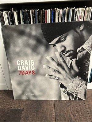 CRAIG DAVID - 7 DAYS (+REMIX) (12'')  2002  RARE!! MOS DEF + FAT JOE + DJ PREMIER