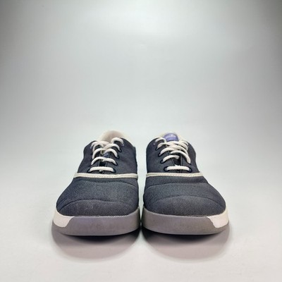 Nike Lunar Duet Sport Blue White Spikeless Golf Shoes 549593-400
