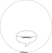 DC97-04973B Washer Door Boot Spring Clamp Repalcement for Samsung Washing Machin