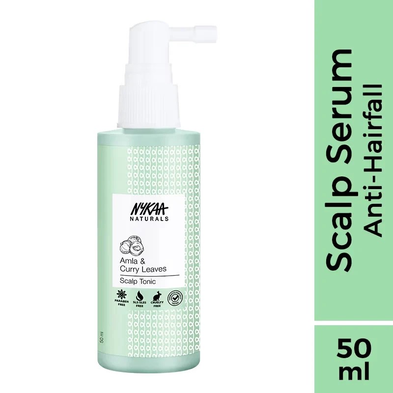 Amla & Curry Blätter Anti-Haarausfall Kopfhaut & Haarserum mit Anagain & Erbs...